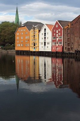 Die Stadt Trondheim