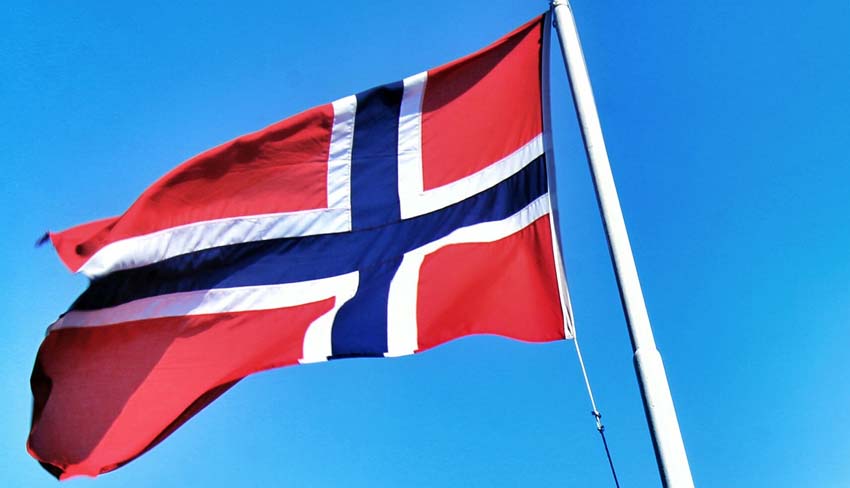 norwegische flagge