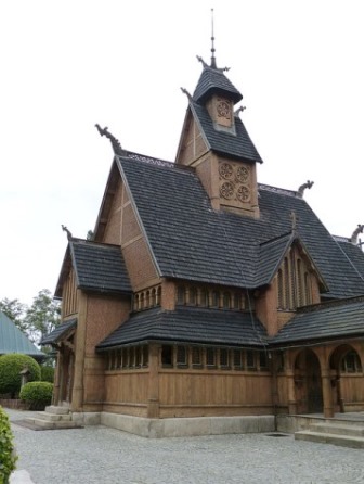 Stabkirche in Norwegen