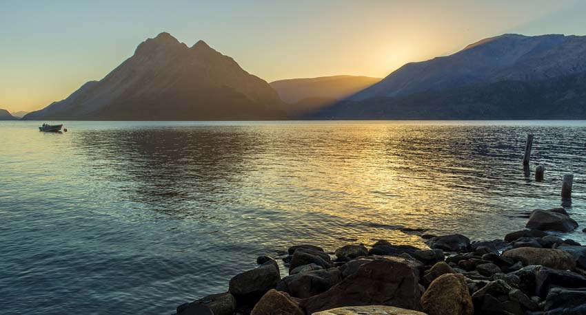 Mitternachtssonne Nordnorwegen