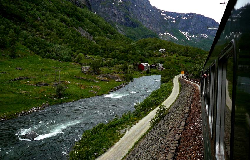 Flåmsbana Norwegen